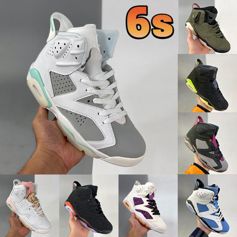 Top quality 6 6s basketball Shoes Mint Foam university blue Bordeaux White Barely Rose cactus DMP hare UNC oreo paris men women Sneakers US 5.5-13, 44 bubble wrap packaging
Top quality 6 6s basketball Shoes Mint Foam university blue Bordeaux White Barely Rose cactus DMP hare UNC oreo paris men women Sneakers US 5.5-13, 44 bubble wrap packaging
