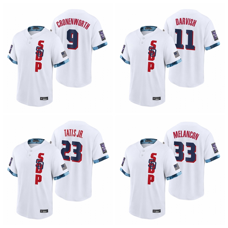 San DiegoPadresMen Mark Melancon 33 Yu Darvish 11 Jake Cronenworth 9 Fernando Tatis Jr. 23 Women Youth White 2021 All-Star Game Replica Basketball Jersey, Custom name number
San DiegoPadresMen Mark Melancon 33 Yu Darvish 11 Jake Cronenworth 9 Fernando Tatis Jr. 23 Women Youth White 2021 All-Star Game Replica Basketball Jersey, Custom name number