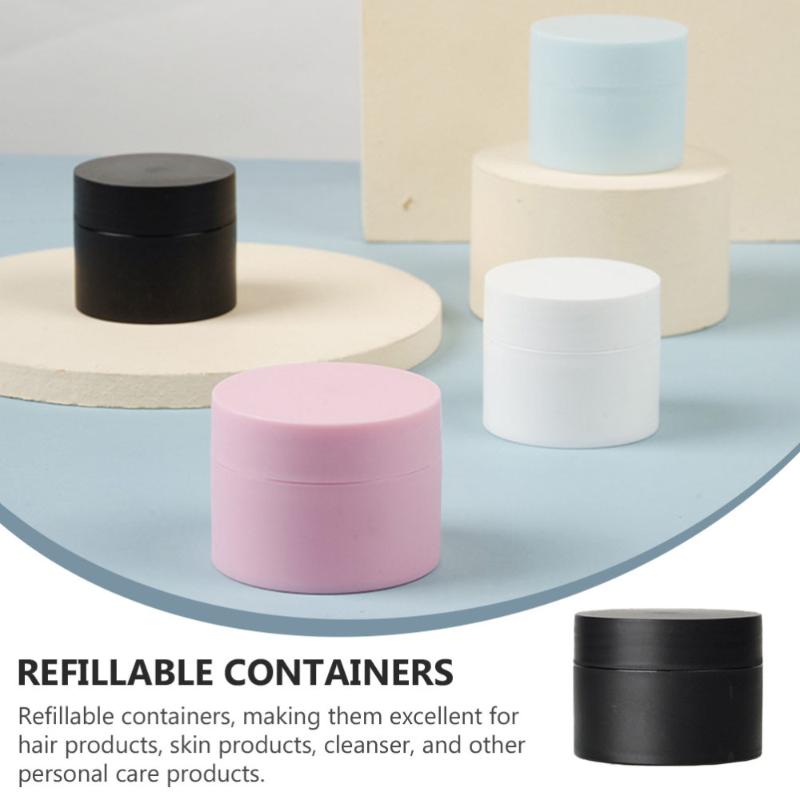 8Pcs 15g Small Bottles Jars Leak-Proof Cosmetics Cream Box Container Storage &1