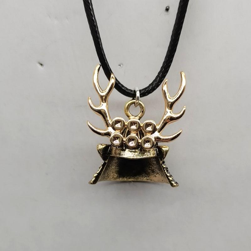 Pendant Necklaces Punk Retro Necklace For Men Japanese Samurai Hat Jewelry Warrior's Helmet Women's Accessories Gothic Jewellery Gift Wholes
Pendant Necklaces Punk Retro Necklace For Men Japanese Samurai Hat Jewelry Warrior's Helmet Women's Accessories Gothic Jewellery Gift Wholes