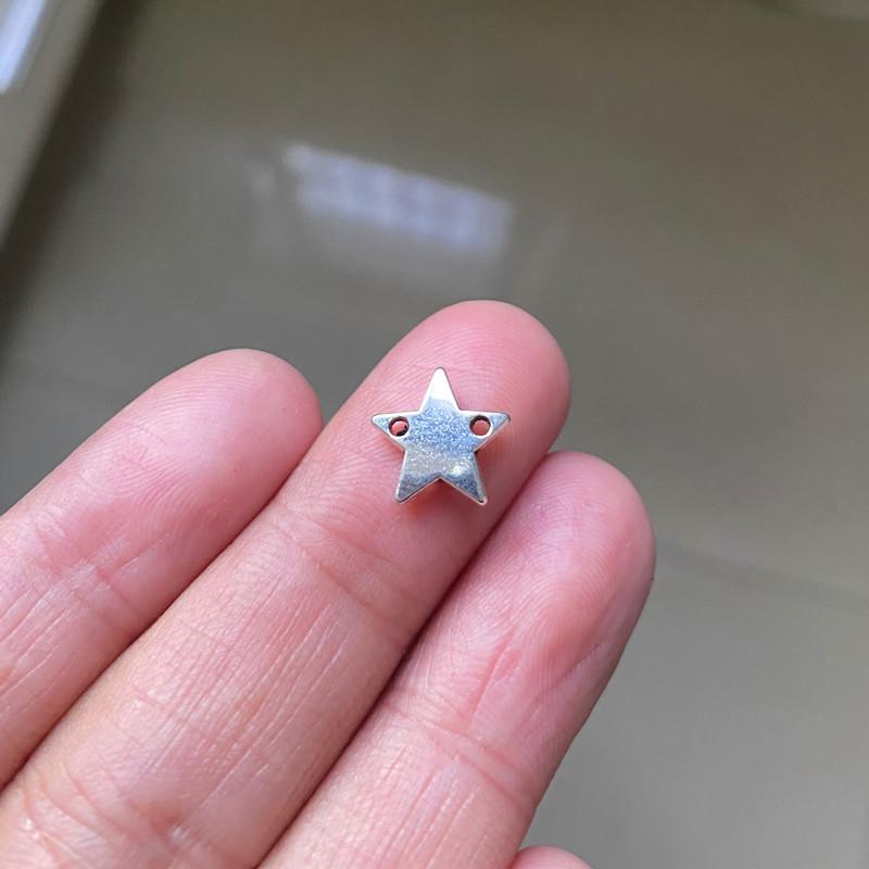 Charms 60pcs 11x10mm Star Connector Pendants Jewelry Making DIY Men's WomenNecklace Bracelet Handmade Crafts Accessories, Bronze;silver
Charms 60pcs 11x10mm Star Connector Pendants Jewelry Making DIY Men's WomenNecklace Bracelet Handmade Crafts Accessories, Bronze;silver