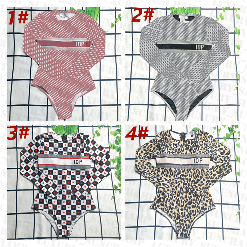 Designer Sexy Swimsuit Leopard Print Bathing Suit Long Sleeve Bathing Suits Beach Vacation Swimwear Women Letter Swimsuits
Designer Sexy Swimsuit Leopard Print Bathing Suit Long Sleeve Bathing Suits Beach Vacation Swimwear Women Letter Swimsuits