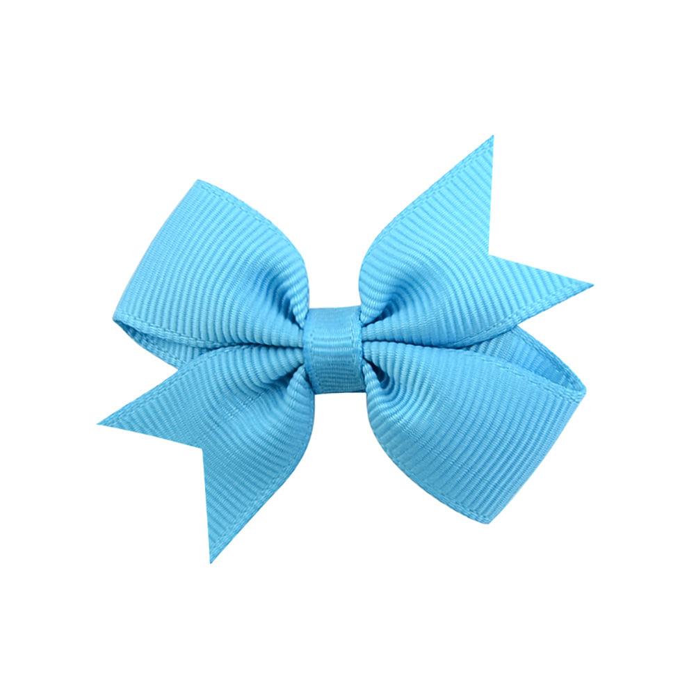 2021 new Wholesale 20 Colors Hair Bows Hair Pin for Kids Hot Girls Harper Small Bow Hairpin Baby Headwear Children's Hair Accessories