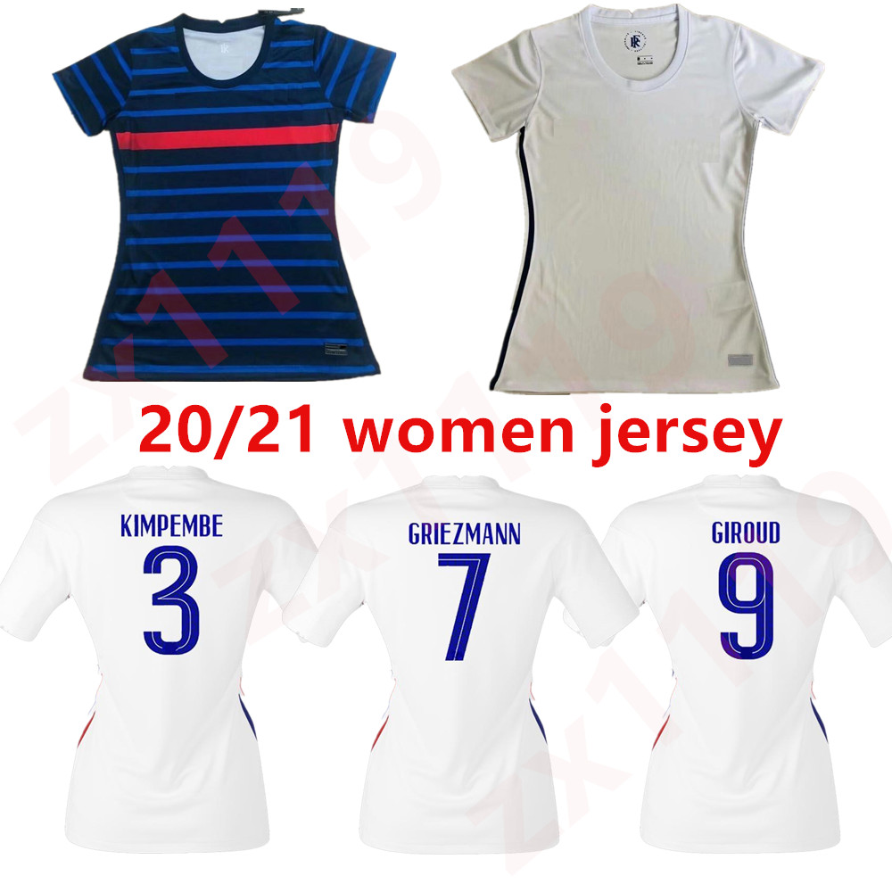 2021 Home Away Kits France Soccer Jerseys 20 21 MBAPPE GRIEZMANN girls Jersey Uniforms POGBA NDOMBELE KANTE Women Football Shirt, Black;yellow
2021 Home Away Kits France Soccer Jerseys 20 21 MBAPPE GRIEZMANN girls Jersey Uniforms POGBA NDOMBELE KANTE Women Football Shirt, Black;yellow