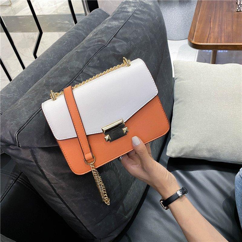 Women Messenger Bags 2021 Summer Fashion Leather Shoulder Bag Female Sac A Main Crossbody For Pannelled, Black 
Women Messenger Bags 2021 Summer Fashion Leather Shoulder Bag Female Sac A Main Crossbody For Pannelled, Black