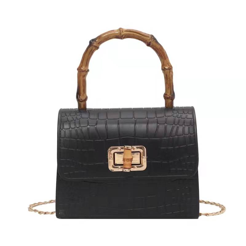 HBP Luxury Cross Body lady leather messenger bags designer handbags High quality Fashion Shoulder Bags bamboo handle Jelly bag mini Alligator chain bag, Freight make up the difference (not for