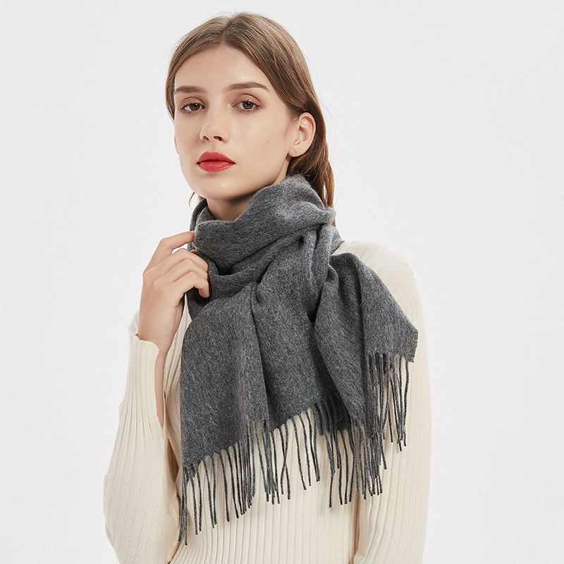 Pure Color Wool Cashmere Scarf 2021 New Autumn and Winter Men and Women Couple Bib Shawl Thick Warm Factory Direct Supply
Pure Color Wool Cashmere Scarf 2021 New Autumn and Winter Men and Women Couple Bib Shawl Thick Warm Factory Direct Supply
