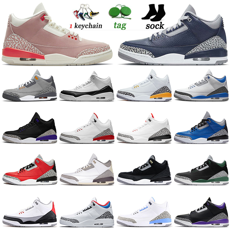 Air Jordan Retro 3 Basketball Shoes Ma Maniere Jordan3s Georgetown Pine Green Mens Women Rust Pink Trainers UNC Laser Orange Black Cement Sn, White;red
Air Jordan Retro 3 Basketball Shoes Ma Maniere Jordan3s Georgetown Pine Green Mens Women Rust Pink Trainers UNC Laser Orange Black Cement Sn, White;red