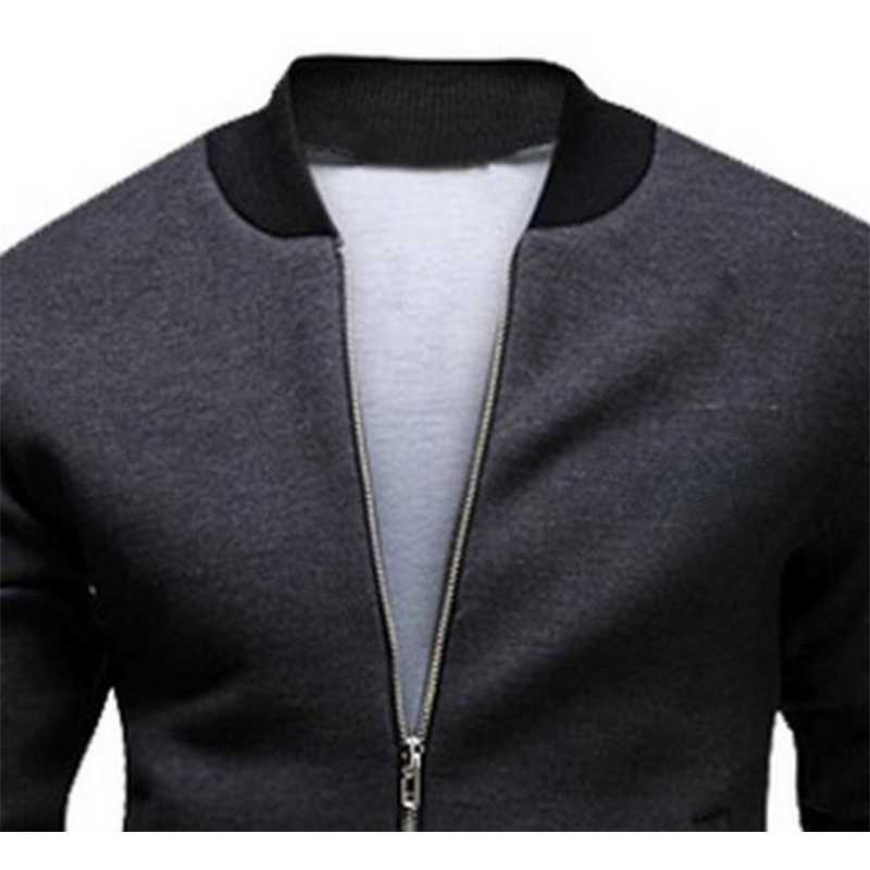 ZOGAA Men Jackets Male Streetwear Coats Men's Zipper Jacket Casual Streetwear Hip Hop Slim Fit Coat 210818