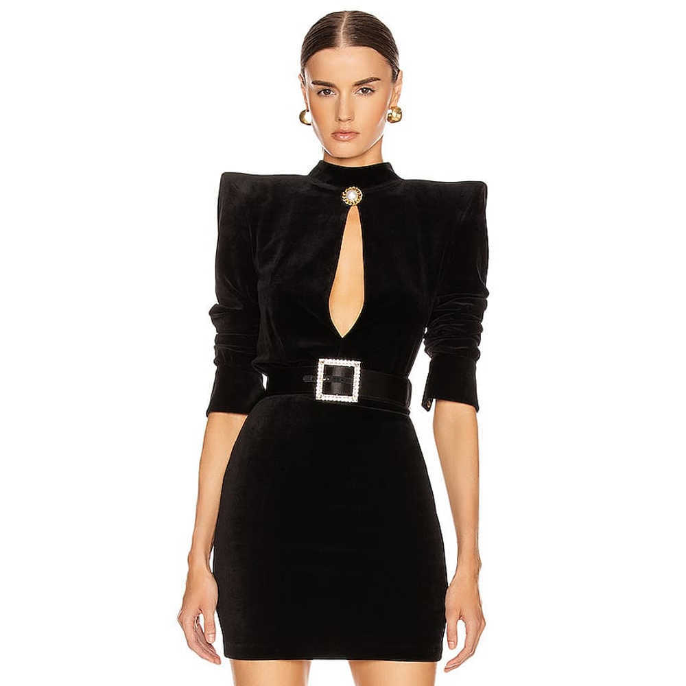 Ocstrade Runway Long sleeve Bodycon Dress Arrivals Women Autumn Sashes Black Club Night Party es 210527, Blue
Ocstrade Runway Long sleeve Bodycon Dress Arrivals Women Autumn Sashes Black Club Night Party es 210527, Blue