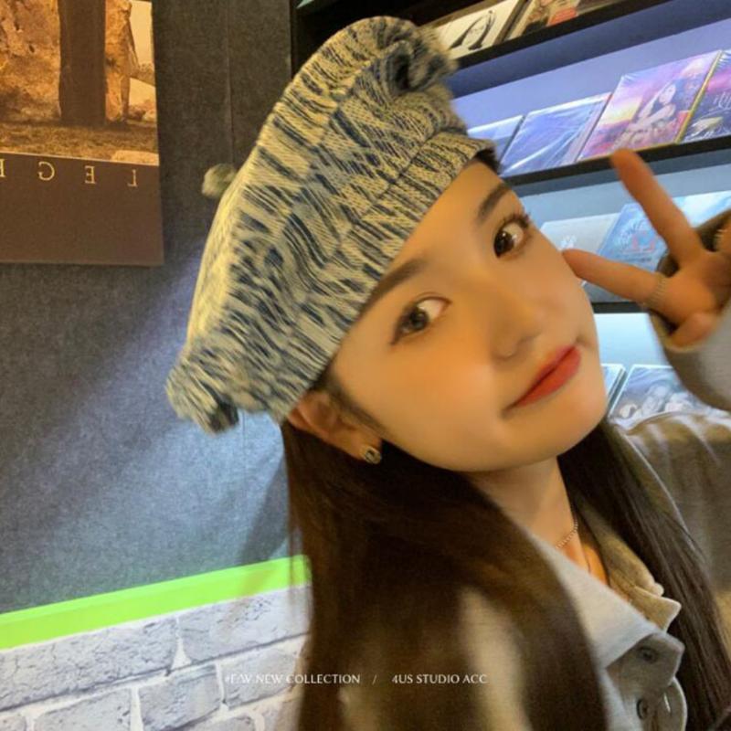 Berets INS Oversized Fashionable Fenim Beret Women European And American Retro Wild Cowboy Stitching Street Cloud Casqute, As picture show
Berets INS Oversized Fashionable Fenim Beret Women European And American Retro Wild Cowboy Stitching Street Cloud Casqute, As picture show
