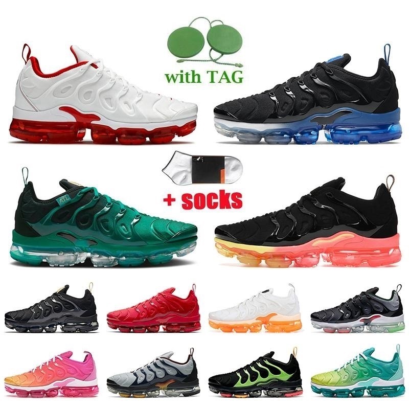 Big Size US Air Max Vapormax TN PLUS Women Mens Running Shoes White University Red Black Royal Trainers Atlanta Fresh Electric Green vapors Sports Sneakers, 40
Big Size US Air Max Vapormax TN PLUS Women Mens Running Shoes White University Red Black Royal Trainers Atlanta Fresh Electric Green vapors Sports Sneakers, 40