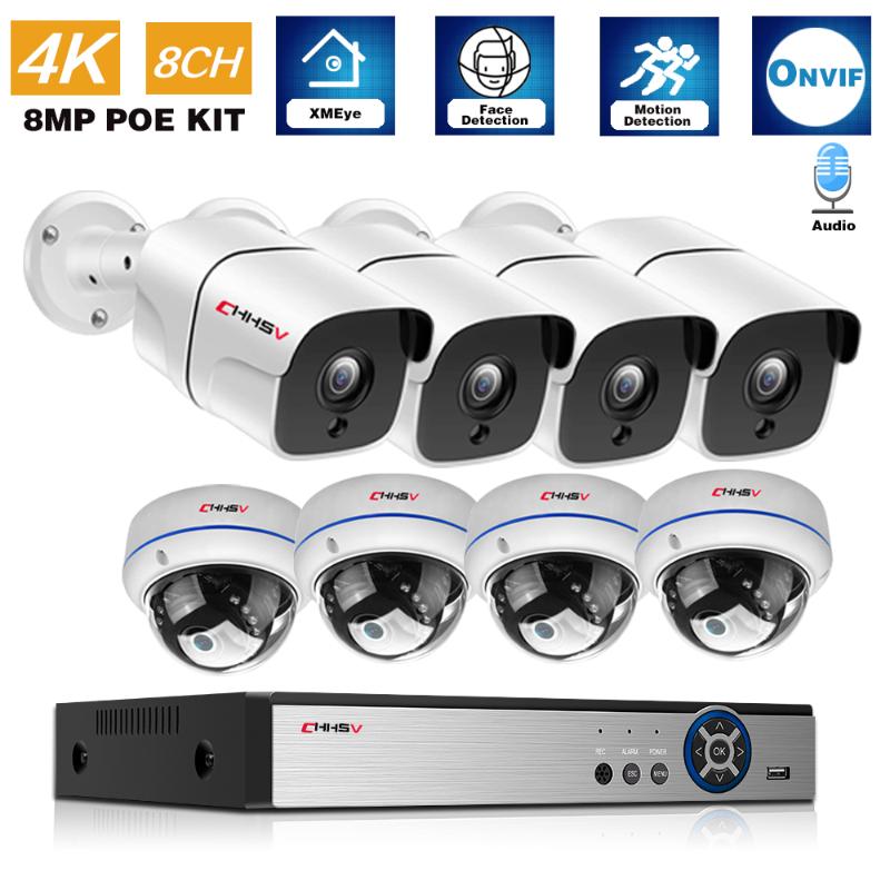 Wireless Camera Kits CCTV Security System Kit 8ch 4K POE NVR Outdoor Watertproof 16CH Ai Audio Video Surveillance IP Set 8MP
Wireless Camera Kits CCTV Security System Kit 8ch 4K POE NVR Outdoor Watertproof 16CH Ai Audio Video Surveillance IP Set 8MP