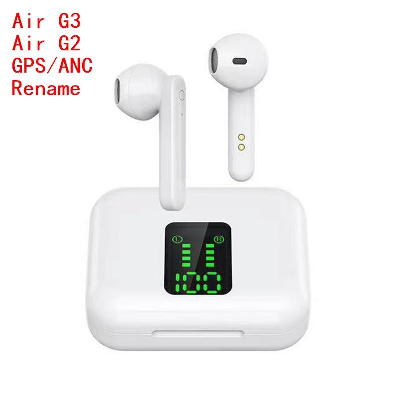 Wireless Earphone earbuds headphone air free In-Ear Detection Chip1562 GPS Wirless Charging pod 2 3 BT 5 Headset For CellPhone, White
Wireless Earphone earbuds headphone air free In-Ear Detection Chip1562 GPS Wirless Charging pod 2 3 BT 5 Headset For CellPhone, White