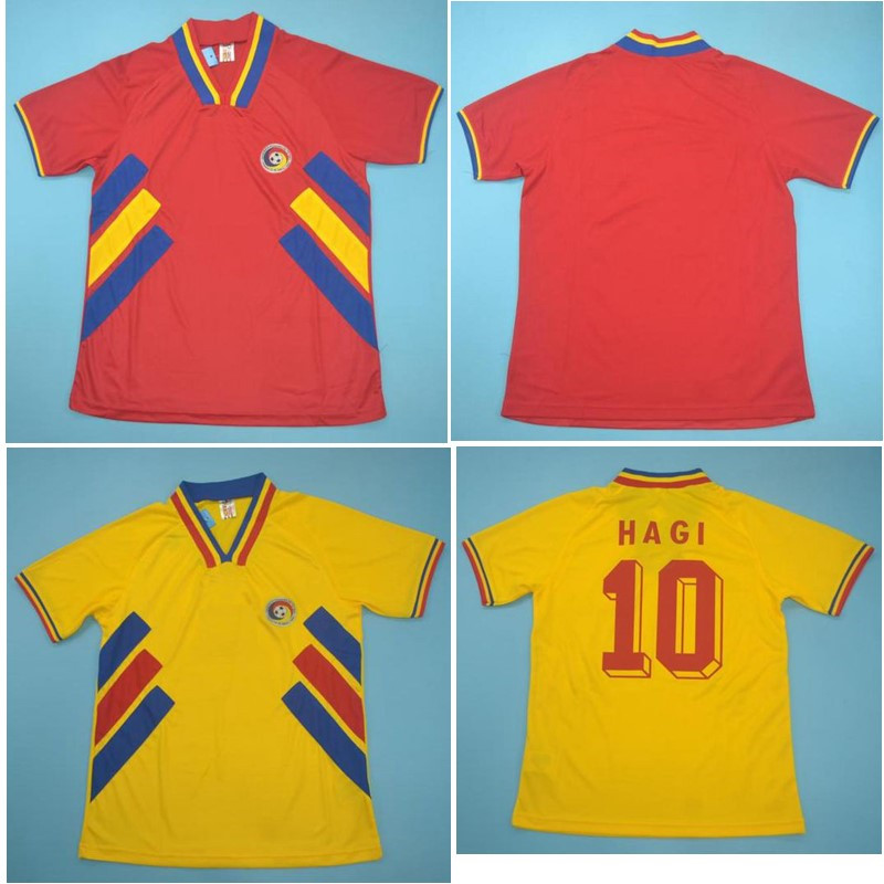 Top 1994 Romania Retro soccer jerseys CHIRICHES football shirt 94 RADUCIOIU jersey HAGI Classic maillot de foot, Romania1994home
Top 1994 Romania Retro soccer jerseys CHIRICHES football shirt 94 RADUCIOIU jersey HAGI Classic maillot de foot, Romania1994home