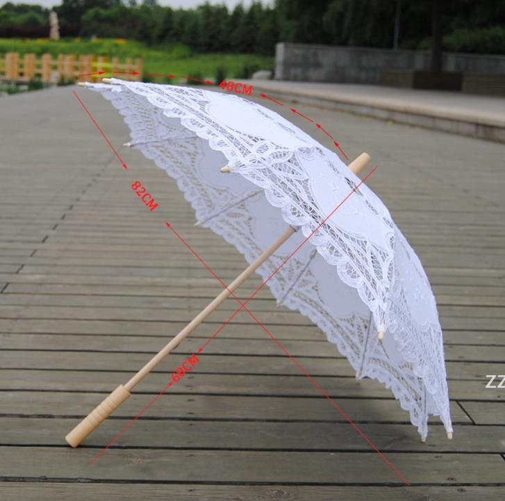 Solid Color Party Lace Umbrella Parasols Sun Cotton Embroidery Bridal Wedding Umbrellas white colors available sea shipping HWA8102
Solid Color Party Lace Umbrella Parasols Sun Cotton Embroidery Bridal Wedding Umbrellas white colors available sea shipping HWA8102