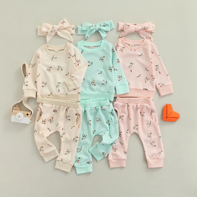 Clothing Sets 3pcs Autumn Toddler Infant Baby Girls Clothes Flower Print Plaid Pullover Sweatshirts Tops+Pocket Long Pants Casual Outfits
Clothing Sets 3pcs Autumn Toddler Infant Baby Girls Clothes Flower Print Plaid Pullover Sweatshirts Tops+Pocket Long Pants Casual Outfits