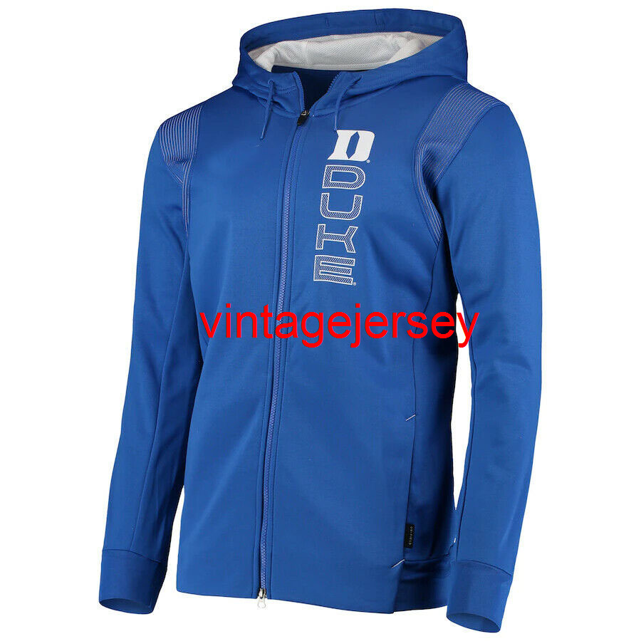 Duke Blue Devils 2021 Sideline Performance Full-Zip Hoodie S-3XL