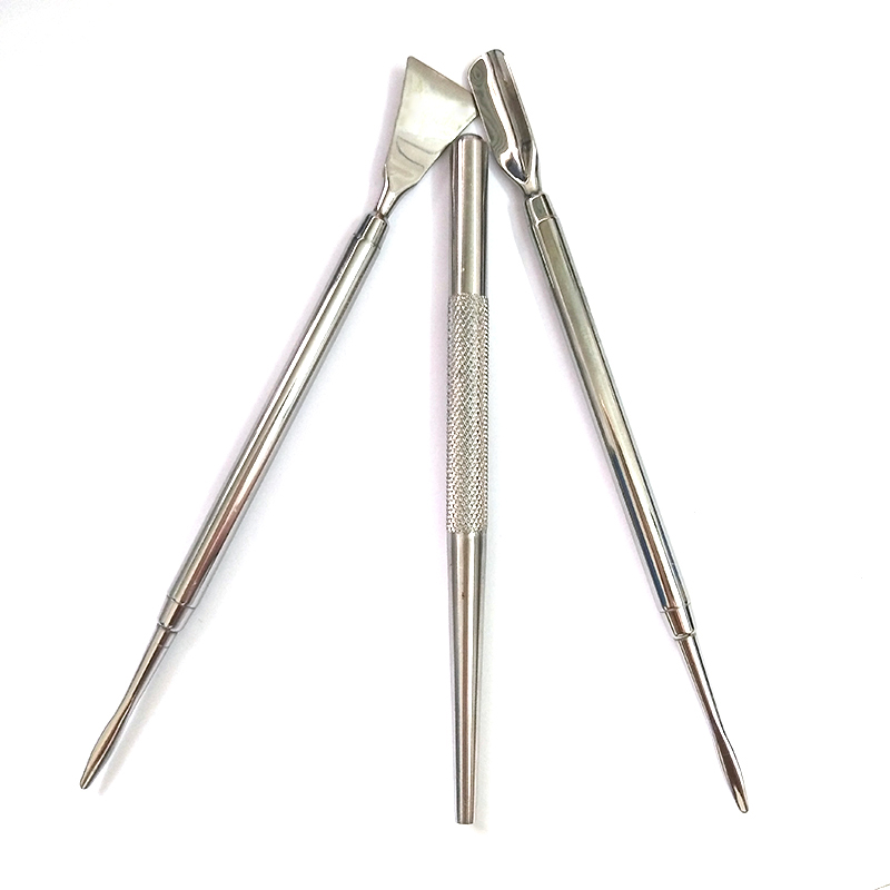 Stainless Steel Dab Tool Dry Herb Vaporizer Bag Oil Rig Nail Glass Pipe Tobacco Tools Dabber Shovel Wax Atomizer for Container Vapor
Stainless Steel Dab Tool Dry Herb Vaporizer Bag Oil Rig Nail Glass Pipe Tobacco Tools Dabber Shovel Wax Atomizer for Container Vapor
