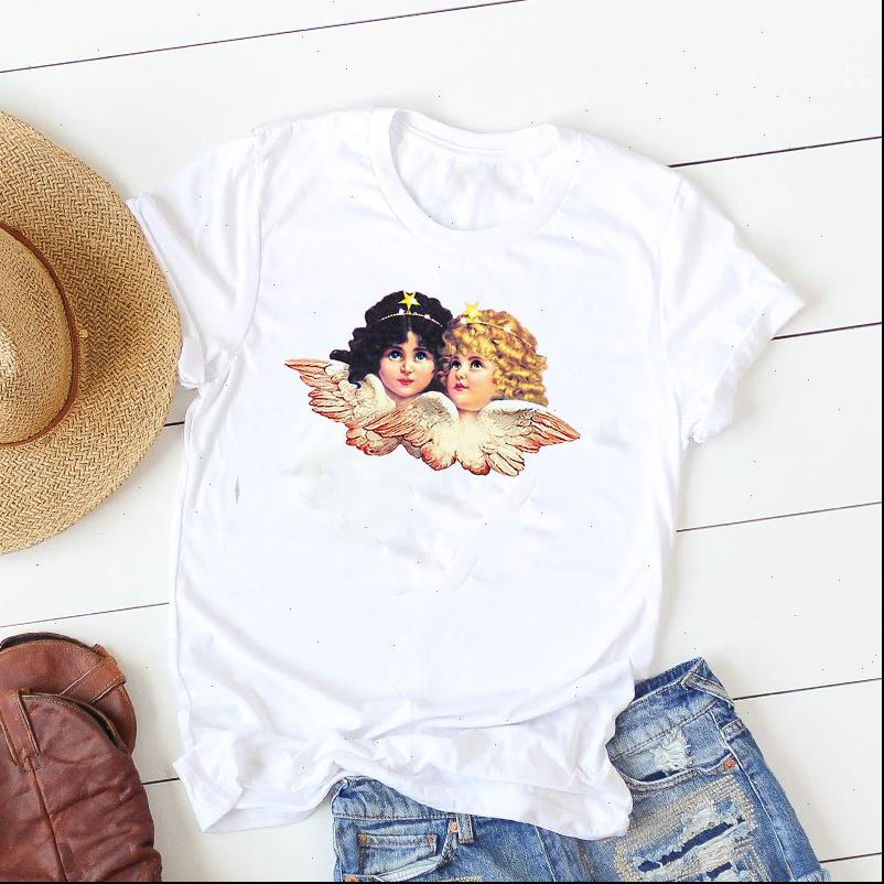 summer plus size 4xl wing womens t shirt crown painting printed short sleeve female graphic top, White
summer plus size 4xl wing womens t shirt crown painting printed short sleeve female graphic top, White
