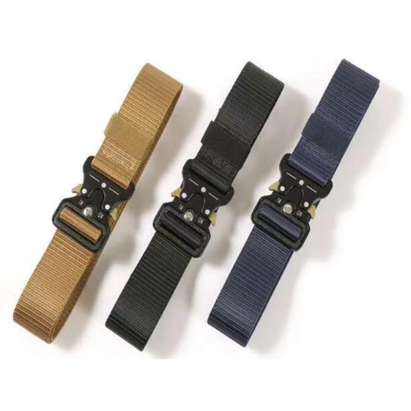 Belts Army Style Tactical Men's Belt Outdoor Designer Camouflage Military Waistband Quick Release Easy Buckle Canvas Nylon 125CM, Black;brown
Belts Army Style Tactical Men's Belt Outdoor Designer Camouflage Military Waistband Quick Release Easy Buckle Canvas Nylon 125CM, Black;brown