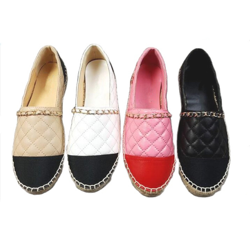 Fashion Seasons Espadrilles Women Shoes Flat Brand Slip-on Comfortable Loafers Slip Gingham Breathable Walking Genuine Leather Lady Casual Dress Shoe Size 34-42, White
Fashion Seasons Espadrilles Women Shoes Flat Brand Slip-on Comfortable Loafers Slip Gingham Breathable Walking Genuine Leather Lady Casual Dress Shoe Size 34-42, White