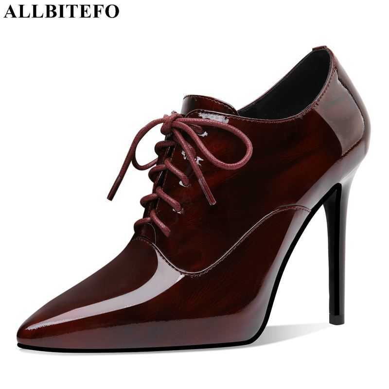 ALLBITEFO genuine leather sexy high heels party women shoes autumn/spring woemn high heel shoes women heels girls shoes 210611, As picture
ALLBITEFO genuine leather sexy high heels party women shoes autumn/spring woemn high heel shoes women heels girls shoes 210611, As picture