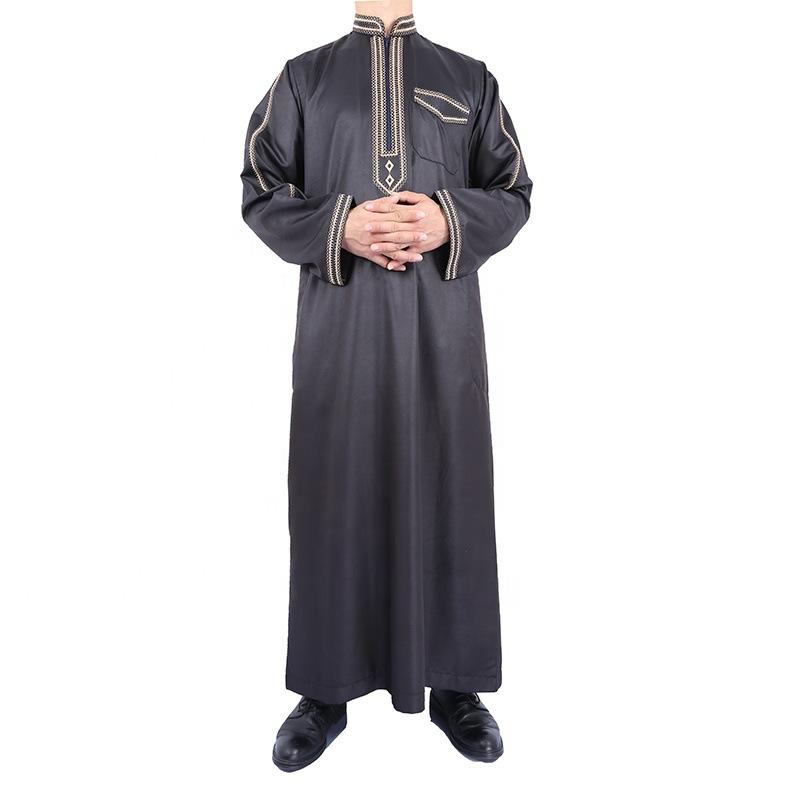 Ethnic Clothing Saudi Arab Shiny Thobe Dubai Abaya Men Embroidery Muslim Clothes Djellaba Man Islam Qamis Robe Kaftan Kurt
Ethnic Clothing Saudi Arab Shiny Thobe Dubai Abaya Men Embroidery Muslim Clothes Djellaba Man Islam Qamis Robe Kaftan Kurt