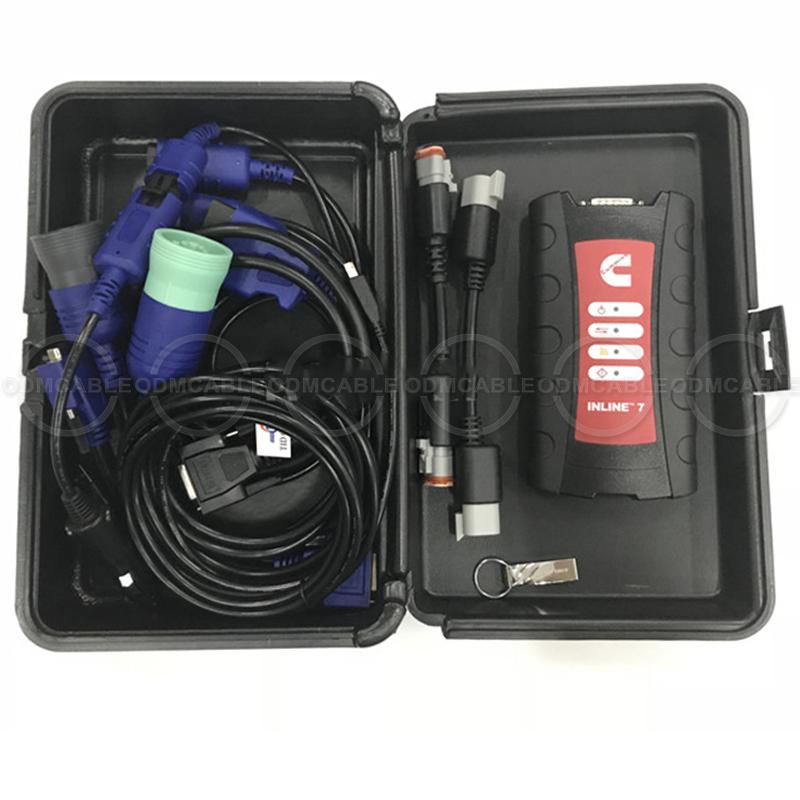 Code Readers & Scan Tools Engine OBD II Diagnostic Cable 5299899 INLINE 7 Data Link Adapter Diesel Truck Scanner Heavy Duty Tool
Code Readers & Scan Tools Engine OBD II Diagnostic Cable 5299899 INLINE 7 Data Link Adapter Diesel Truck Scanner Heavy Duty Tool