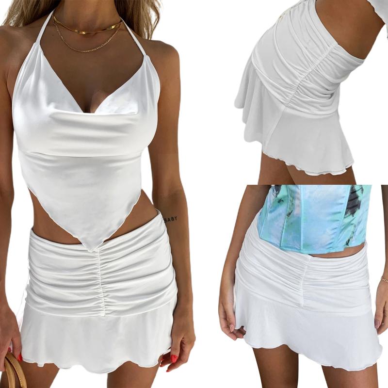 Sexy Y2k Woman Pleated White Vintage Korean Style 90s Mini Skirts Summer Lady Trendy Beachwear High Waist Harajuku, Nz727-white
Sexy Y2k Woman Pleated White Vintage Korean Style 90s Mini Skirts Summer Lady Trendy Beachwear High Waist Harajuku, Nz727-white