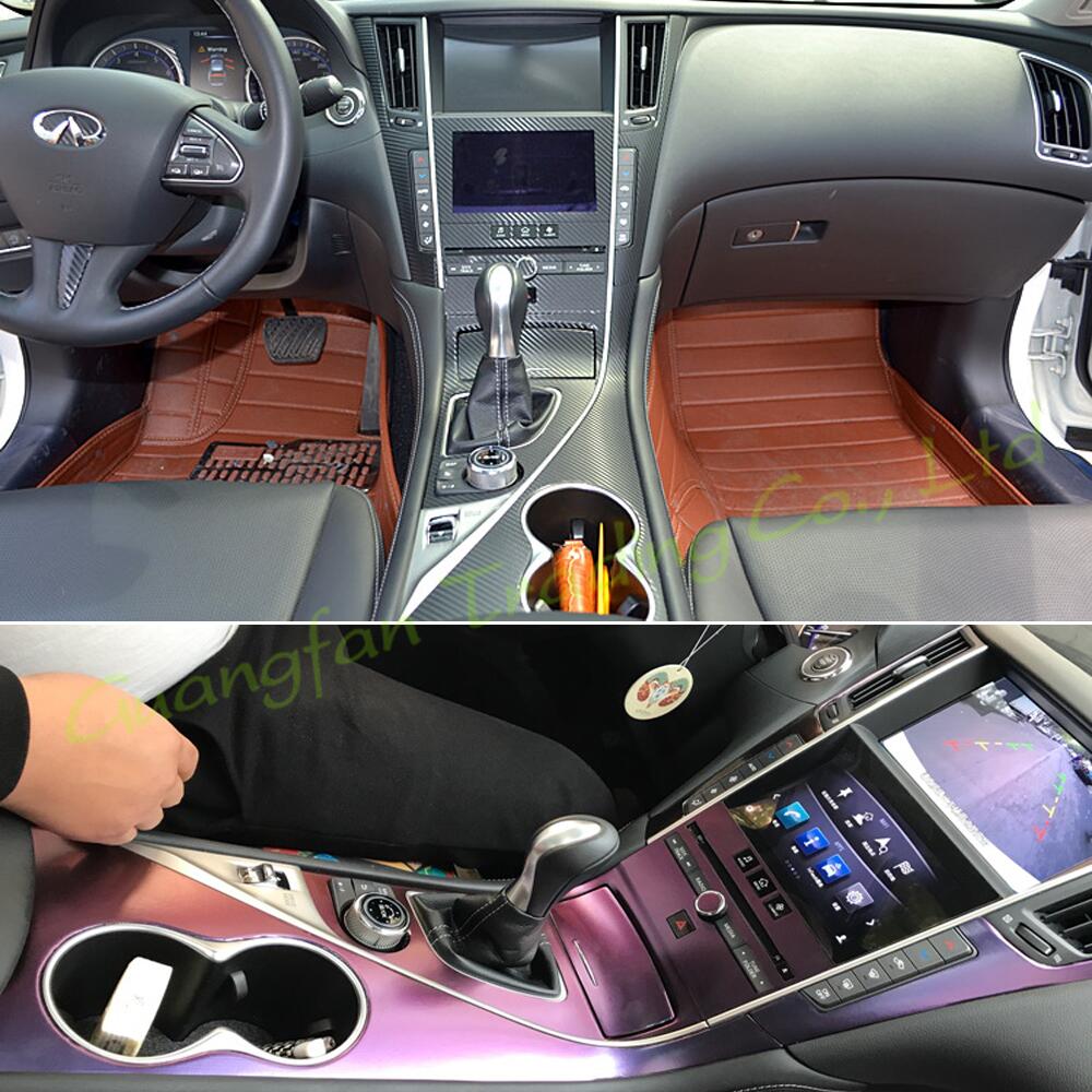 Interior Central Control Panel Door Handle 3D 5D Carbon Fiber Stickers Colour Decals Car-styling Cover Products Accessories For Infiniti Q50 Year 2014-2018, Right hand drive
Interior Central Control Panel Door Handle 3D 5D Carbon Fiber Stickers Colour Decals Car-styling Cover Products Accessories For Infiniti Q50 Year 2014-2018, Right hand drive