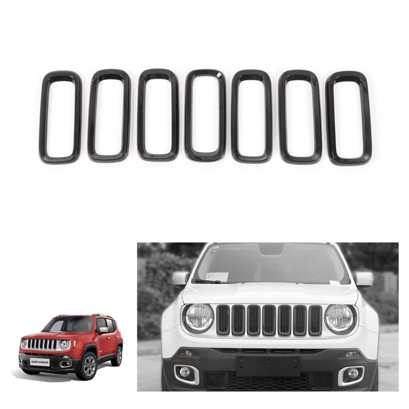 Mesh Grill Insert Front Grilles Decoration Cover For Jeep Renegade 2016-2018 Auto Exterior Accessories
Mesh Grill Insert Front Grilles Decoration Cover For Jeep Renegade 2016-2018 Auto Exterior Accessories