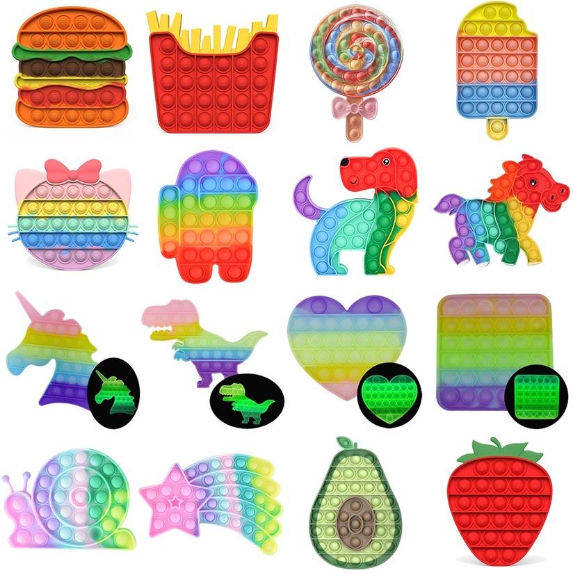 US Stock Kawaii Fidget Toy Push It Bubble Antistress Anti-stress Soft Sensory Reusable Squeeze Toys Gifts Stress Reliever Board Games
US Stock Kawaii Fidget Toy Push It Bubble Antistress Anti-stress Soft Sensory Reusable Squeeze Toys Gifts Stress Reliever Board Games