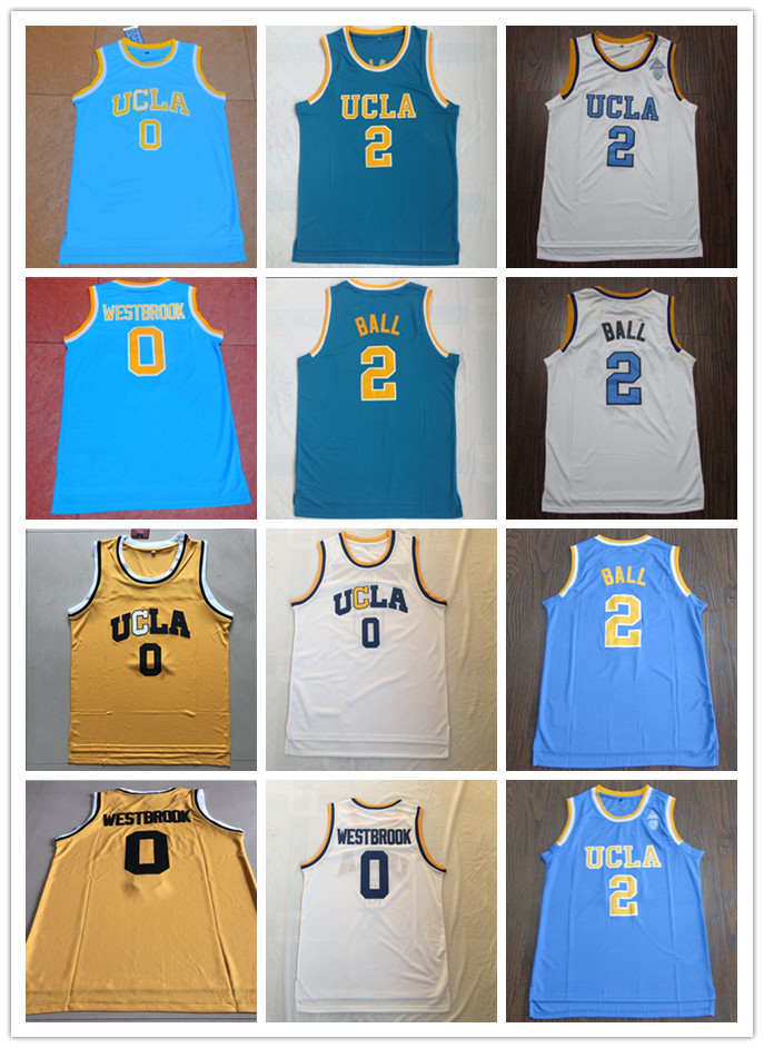 NCAA Basketball Jerseys Men UCLA Bruins College Russell 0 Westbrook Lonzo 2 Ball Reggie 31 Miller 32 Walton 42 Love Top Quality, Black
NCAA Basketball Jerseys Men UCLA Bruins College Russell 0 Westbrook Lonzo 2 Ball Reggie 31 Miller 32 Walton 42 Love Top Quality, Black
