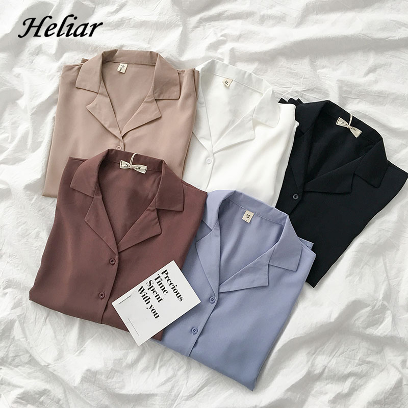 HELIAR Women Sping Chiffon Shirts Long Sleeve V-Neck Buttoned Up Tops and Blouse Elegant Solid Loose OL Blouse Shirts For Women, Blue
HELIAR Women Sping Chiffon Shirts Long Sleeve V-Neck Buttoned Up Tops and Blouse Elegant Solid Loose OL Blouse Shirts For Women, Blue