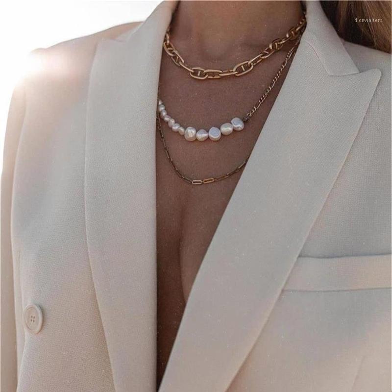 Bohemia Irregular Pearl Multi-layer Necklace For Woman 2021 Summer Charm Retro Jewelry Mental Party Vintage Accessories Female Chains
Bohemia Irregular Pearl Multi-layer Necklace For Woman 2021 Summer Charm Retro Jewelry Mental Party Vintage Accessories Female Chains