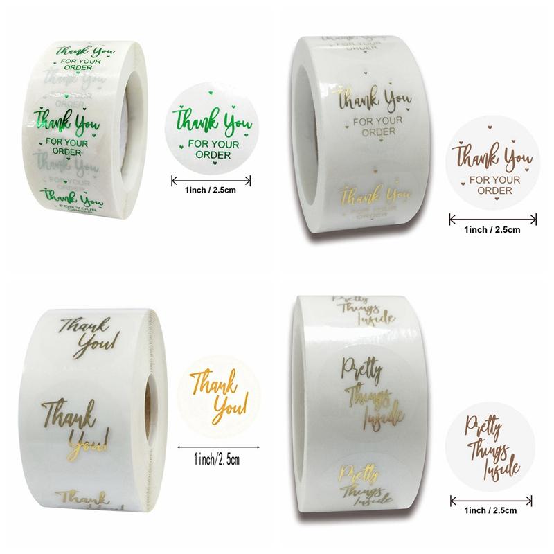 500Pcs Thank You For Your Order Stickers Transparent Gold Foil Pretty Things Inside Handmade Gift Stationery Wrap
500Pcs Thank You For Your Order Stickers Transparent Gold Foil Pretty Things Inside Handmade Gift Stationery Wrap