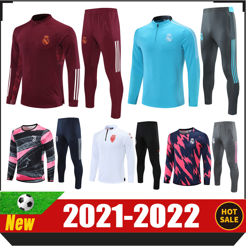 2022 Real Madrid tracksuit 21/22 sleeve Football jacket kit Training suit uniform, Gray
2022 Real Madrid tracksuit 21/22 sleeve Football jacket kit Training suit uniform, Gray