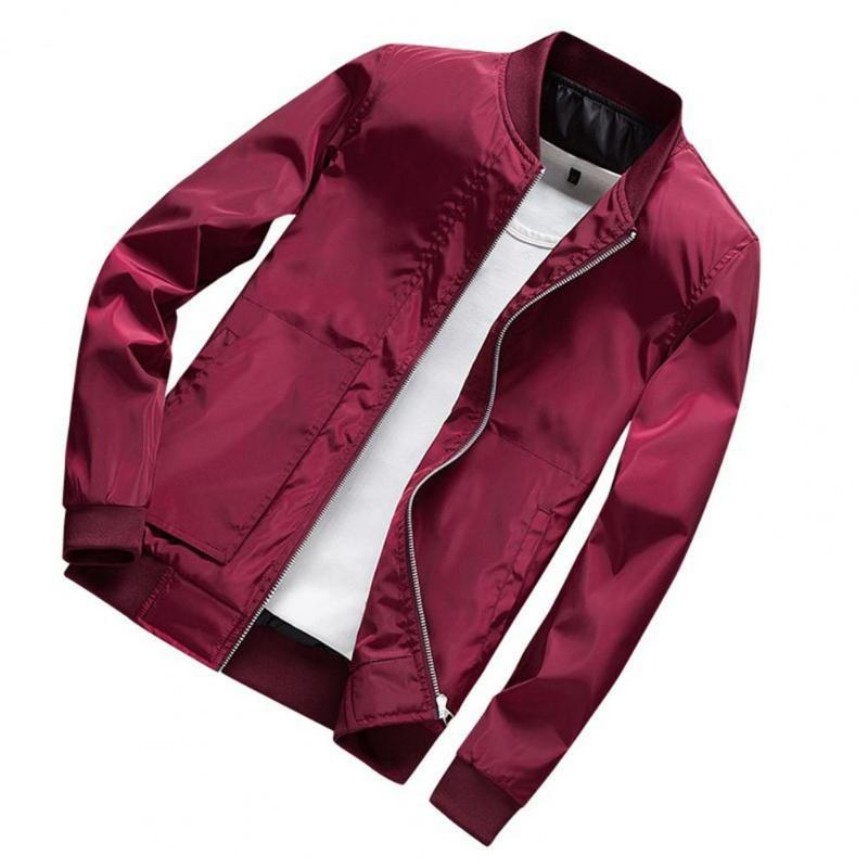 Men's Jackets Attractive Men Coat Exquisite Edging Polyester Solid Zipper Design Outerwear For Daily Slim Long Sleeve Jacket, Black;brown
Men's Jackets Attractive Men Coat Exquisite Edging Polyester Solid Zipper Design Outerwear For Daily Slim Long Sleeve Jacket, Black;brown