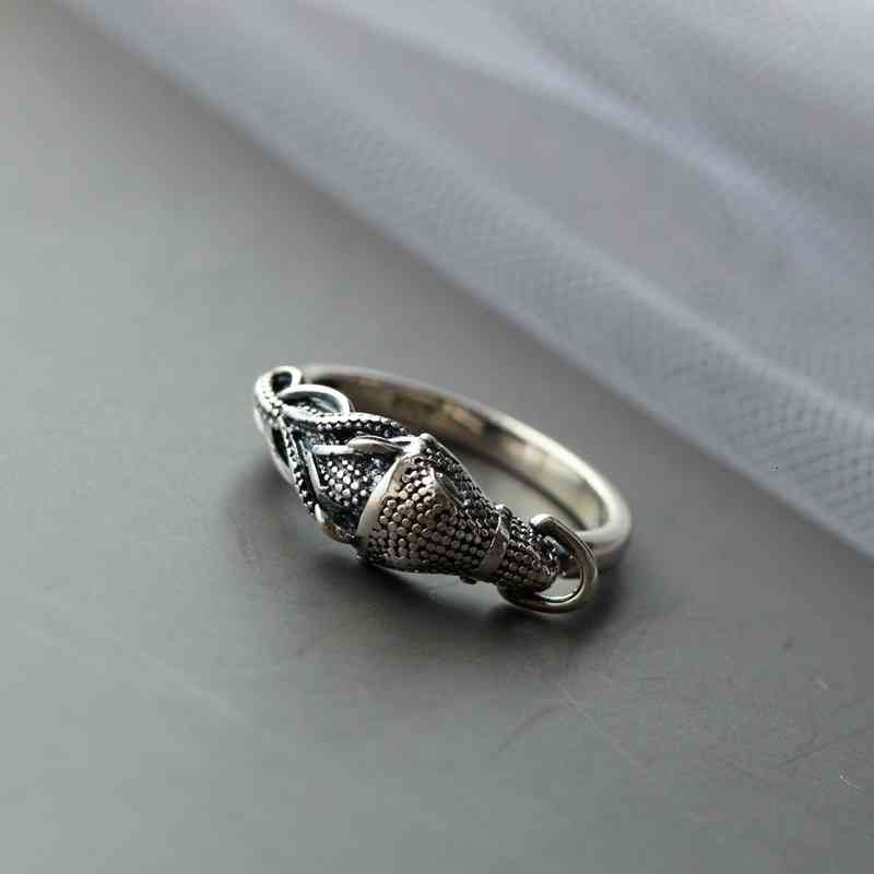 Nafugo Silver Jewelry Used 925 Sterling Ring Longmatai Opening