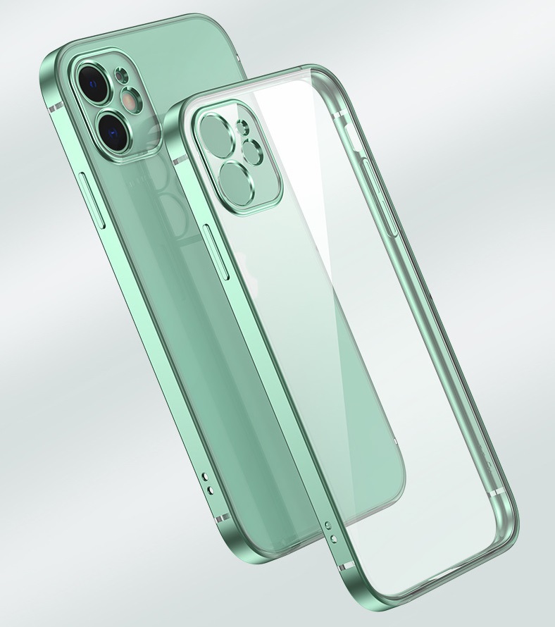 Luxury Square Shockproof Cases Electroplated For Iphone 12 13 Mini 11 Pro Max XR XS X 8 7 6 6S Plus SE Back Cover Soft TPU Clear Protection
Luxury Square Shockproof Cases Electroplated For Iphone 12 13 Mini 11 Pro Max XR XS X 8 7 6 6S Plus SE Back Cover Soft TPU Clear Protection