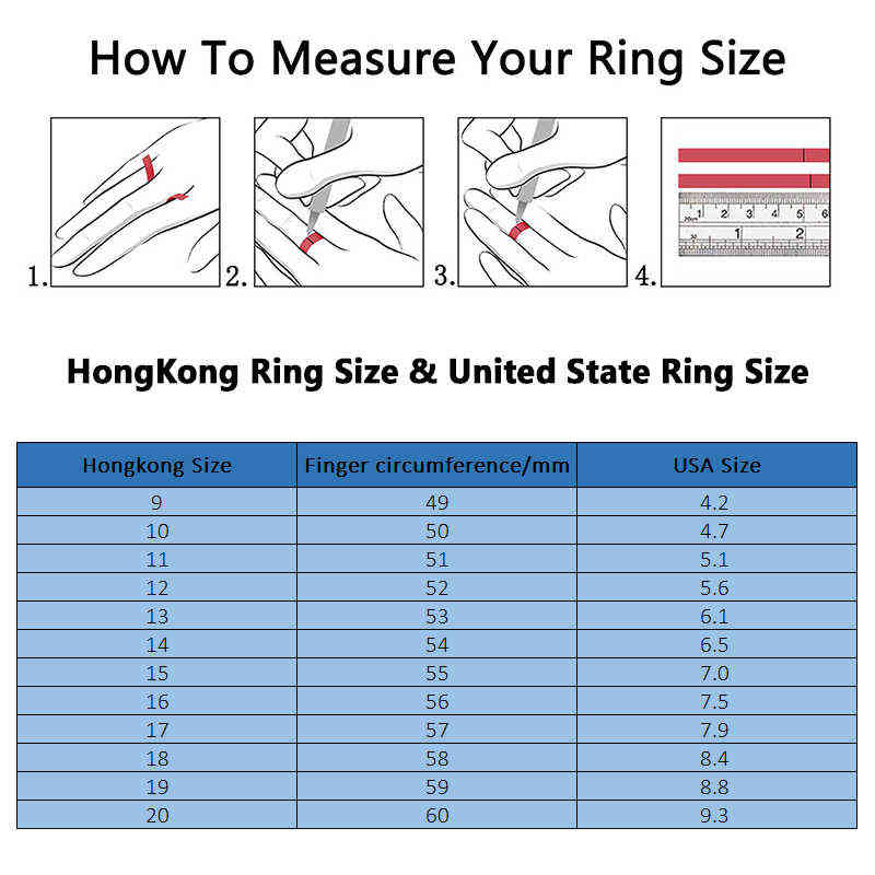 5.0ct Engagement Ring Women 14K White Gold Plated Lab Diamond Sterling Silver Wedding s Jewelry Box Include 220207