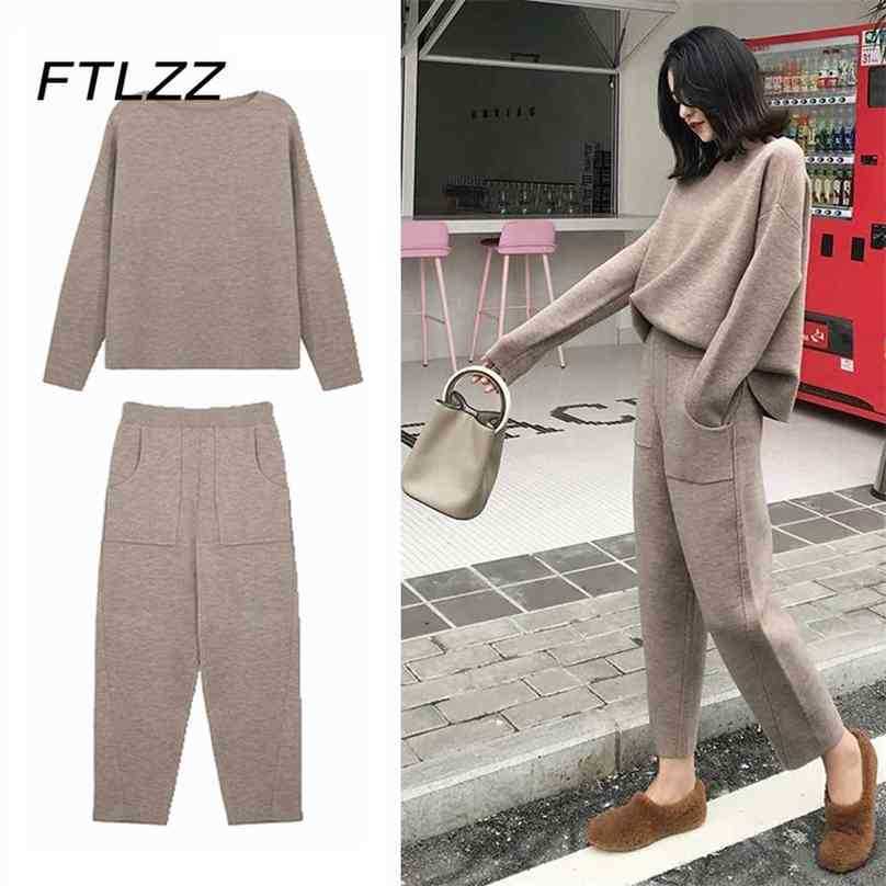 Woman Sweater Two Piece Set Spring Autumn Trouser and Top Knitted Women Casual Clothing Streetwear Tracksuits 210525, Black
Woman Sweater Two Piece Set Spring Autumn Trouser and Top Knitted Women Casual Clothing Streetwear Tracksuits 210525, Black