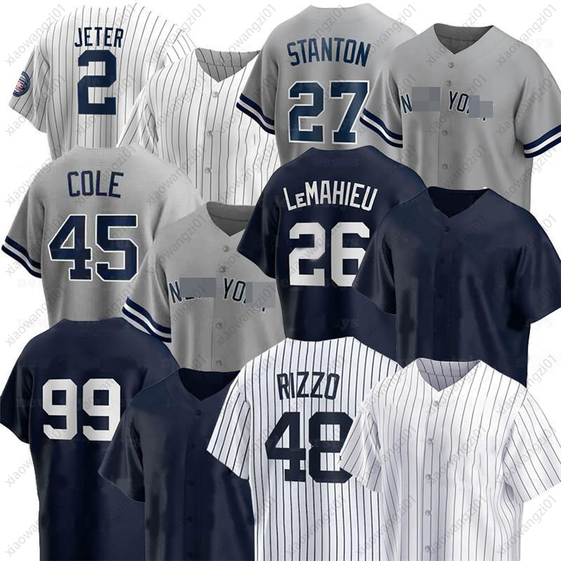 48 Anthony Rizzo Baseball Jerseys 99 Aaron Judge 2 Derek Jeter 45 GERRIT COLE 26 LeMahieu 25 Gleyber Torres 13 Joey Gallo 11 Brett Gardner Clint Frazier
48 Anthony Rizzo Baseball Jerseys 99 Aaron Judge 2 Derek Jeter 45 GERRIT COLE 26 LeMahieu 25 Gleyber Torres 13 Joey Gallo 11 Brett Gardner Clint Frazier