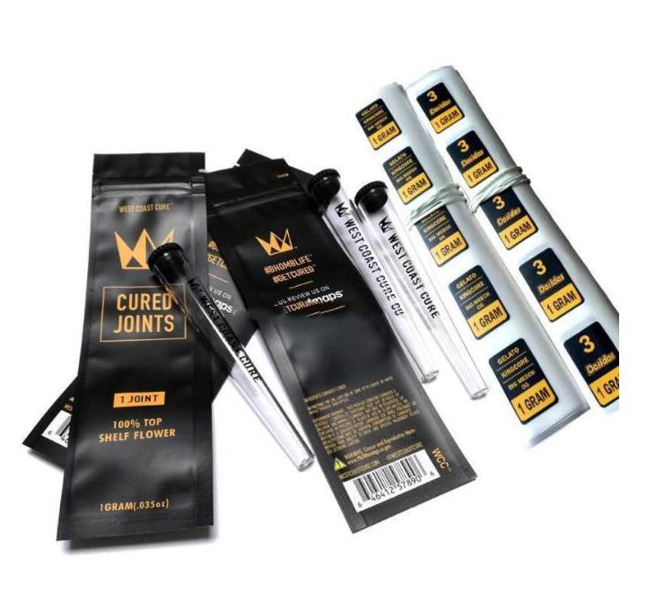 1Pcs West Coast Cure JOINTS Bag Packaging for 1.0ml 0.8ml Vape Pen Carts Empty Cartridges Plastic Tubes Preroll rese
1Pcs West Coast Cure JOINTS Bag Packaging for 1.0ml 0.8ml Vape Pen Carts Empty Cartridges Plastic Tubes Preroll rese