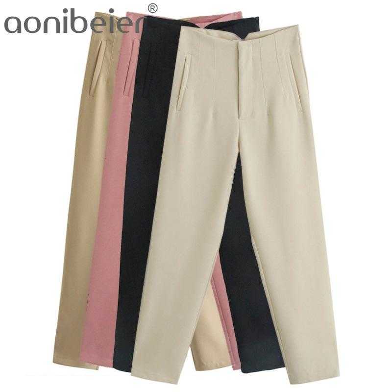 Za Women Spring Trousers Suits High Waisted Pant Fashion Office Lady Beige Elegant Casual Famale Stright Pants 210604, Light orange
Za Women Spring Trousers Suits High Waisted Pant Fashion Office Lady Beige Elegant Casual Famale Stright Pants 210604, Light orange