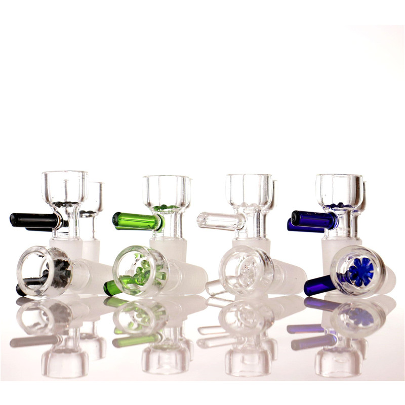 Wholesale 14mm Bowl Male Joint glass bows smoing accessories With flower Snowflake Filter bowls 4 Colors For Water Bongs
Wholesale 14mm Bowl Male Joint glass bows smoing accessories With flower Snowflake Filter bowls 4 Colors For Water Bongs