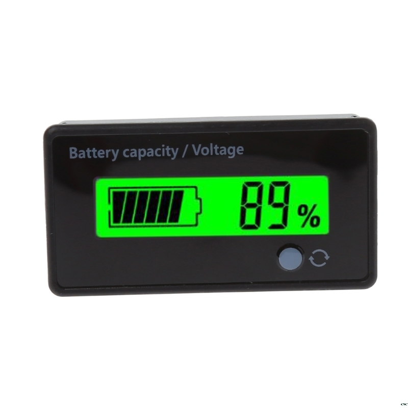 Battery Display 8-70V Lcd Acid Lead Lithium Battery Capacity Indicator Voltage Tester GY-6D