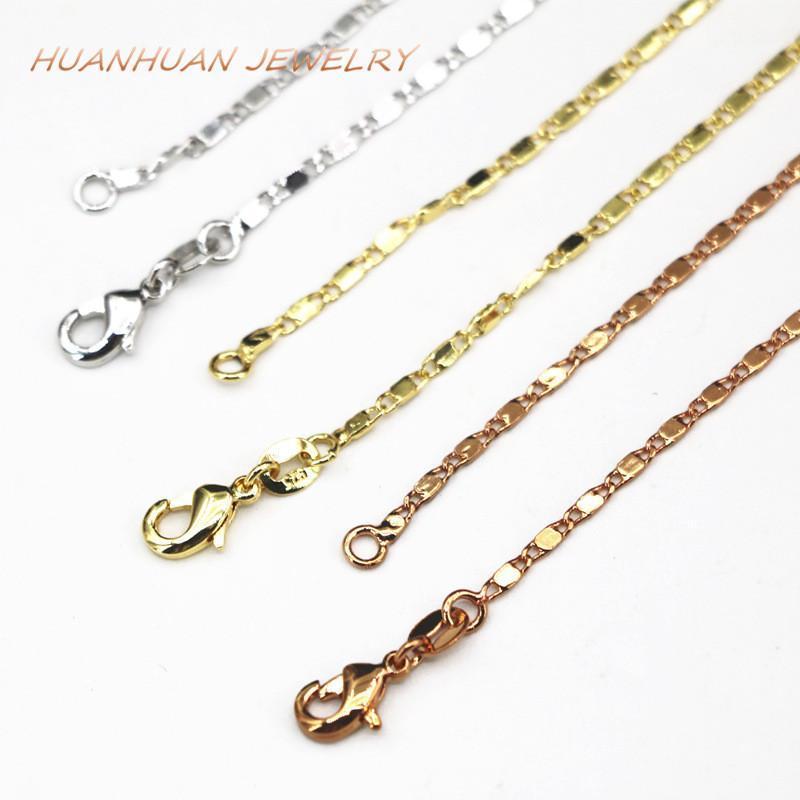 Colour Classic 0.5x1.5mm Unique Gift Lover Stainless Steel Necklace For Women Men Jewelry Copper Chains Chokers 18inch B3372
Colour Classic 0.5x1.5mm Unique Gift Lover Stainless Steel Necklace For Women Men Jewelry Copper Chains Chokers 18inch B3372