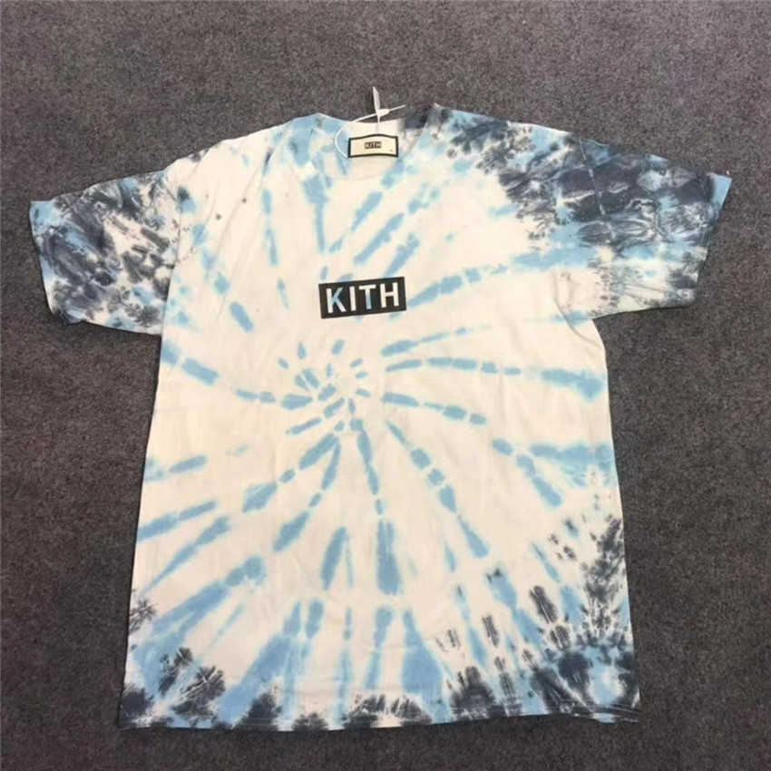 KITH T-shirt Tie dyeing High Quality Fashion Hip-hop 19FW KITH Men Women T-Shirts Top Tees T200425, White;black
KITH T-shirt Tie dyeing High Quality Fashion Hip-hop 19FW KITH Men Women T-Shirts Top Tees T200425, White;black
